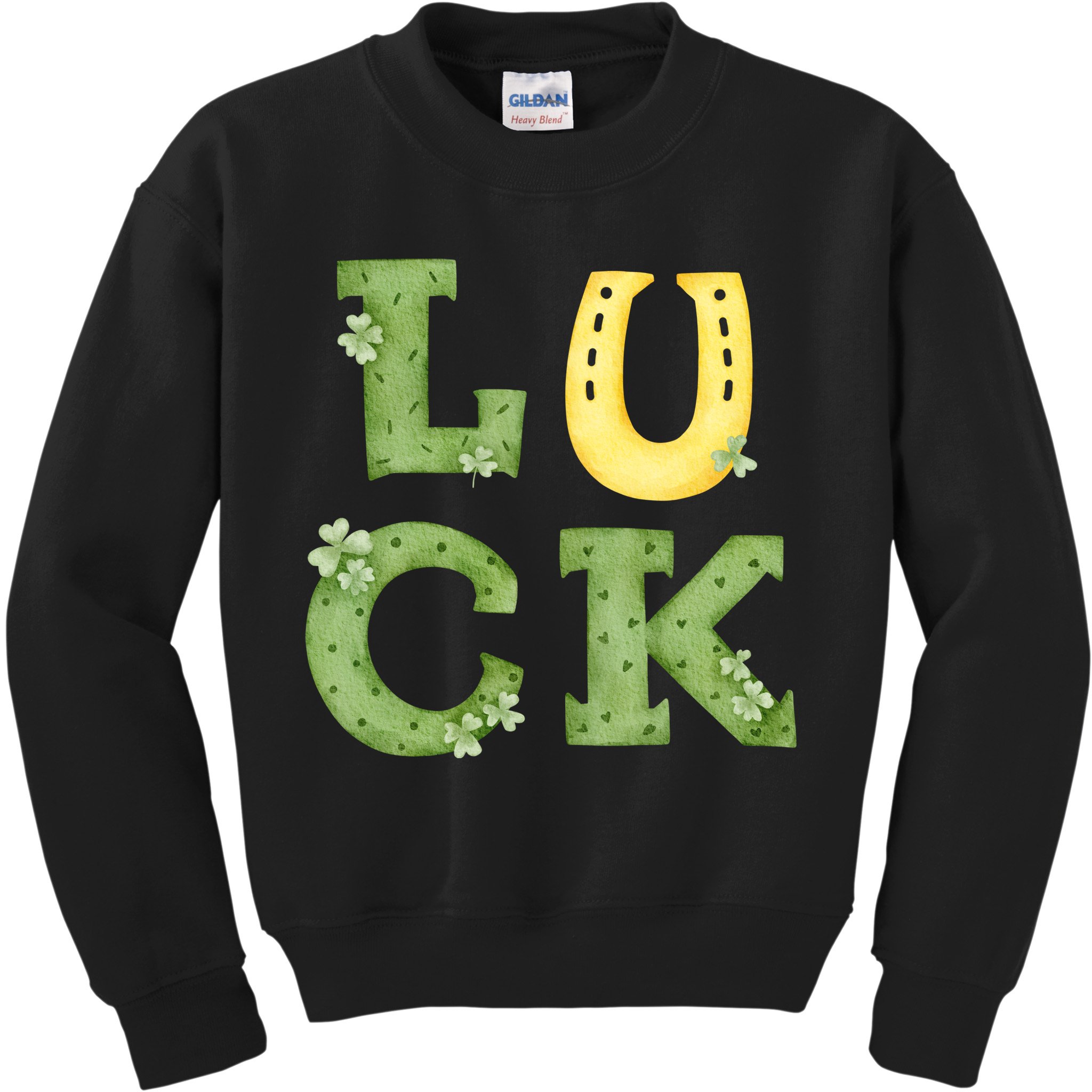 Luck St Patrick's Day Cute Gift Kids Sweatshirt