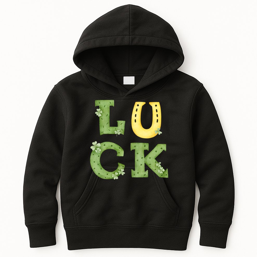 Luck St Patrick's Day Cute Gift Kids Hoodie