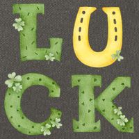 Luck St Patrick's Day Cute Gift Cotton Canvas Backpack