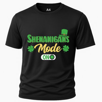 Leprechaun Saint Patrick's Day Funny Shenanigans Cooling Performance Crew T-Shirt