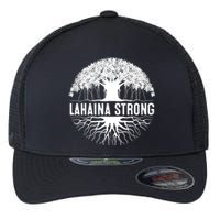 Lahaina Strong Pray For Maui Design Flexfit Unipanel Trucker Cap