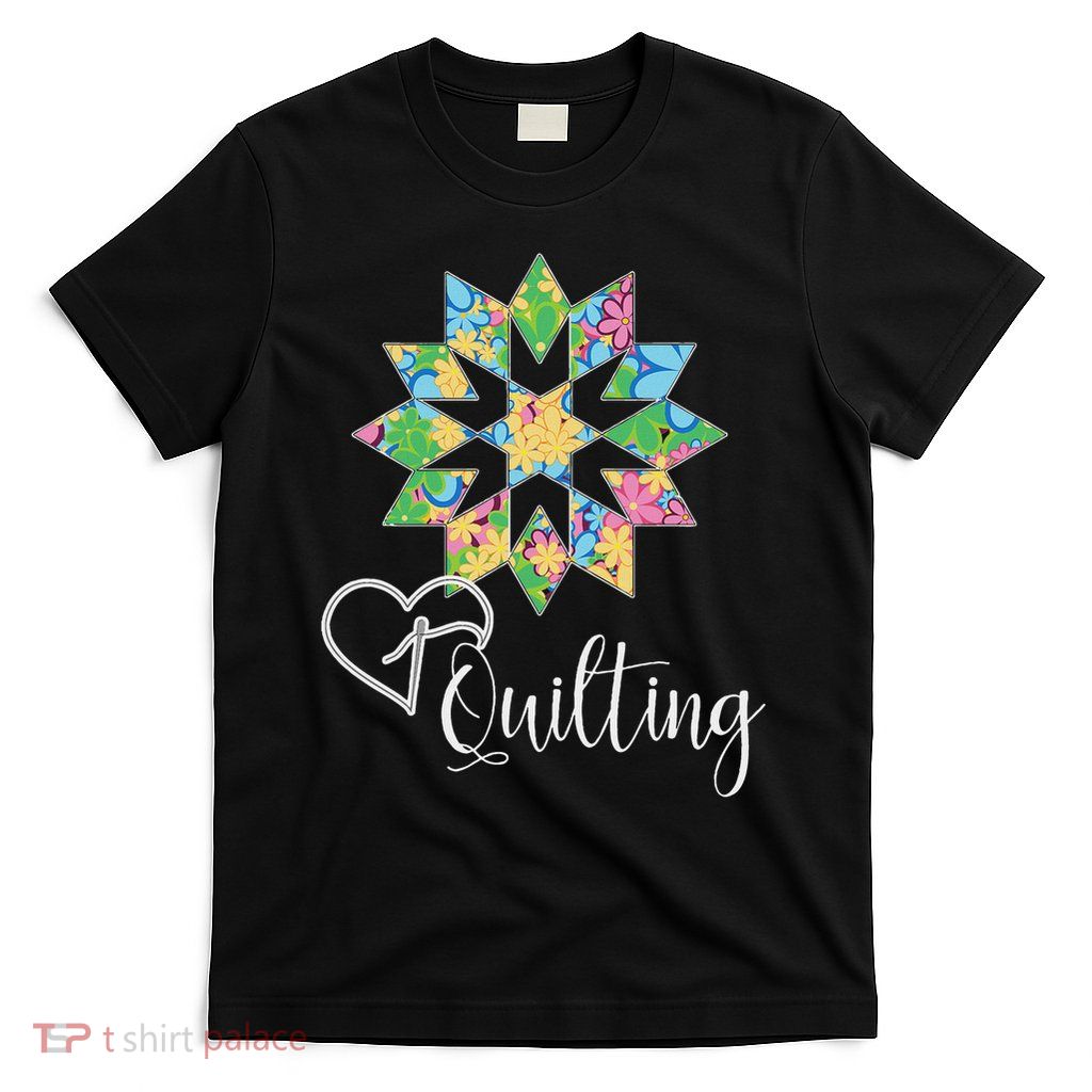 Love Sewing Quilting, Hobby Crafter Gif, 3dk T-Shirt