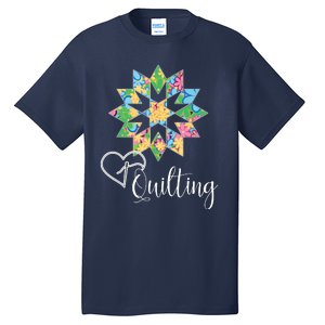 Love Sewing Quilting Hobby Crafter Gift 3Dk Tall T-Shirt