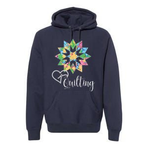 Love Sewing Quilting Hobby Crafter Gift 3Dk Premium Hoodie