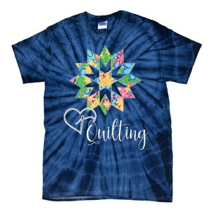 Love Sewing Quilting Hobby Crafter Gift 3Dk Tie-Dye T-Shirt