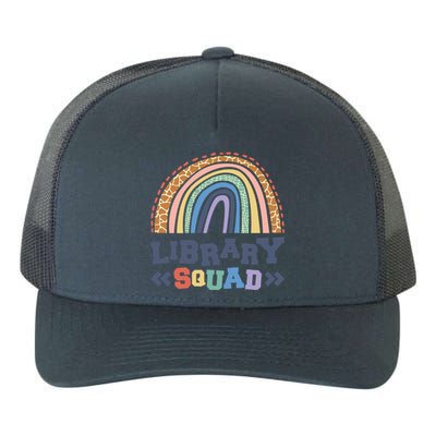 Library Squad Reading Books And Bookworm Library Day Great Gift Yupoong Adult 5-Panel Trucker Hat