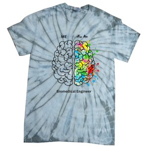 Left Side Right Side Biomedical Engineer Tie-Dye T-Shirt