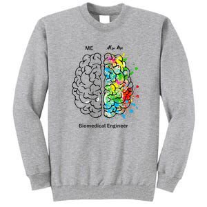 Left Side Right Side Biomedical Engineer Tall Sweatshirt