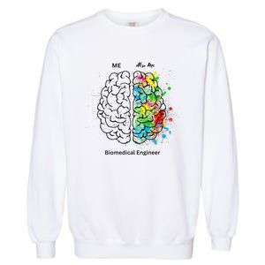 Left Side Right Side Biomedical Engineer Garment-Dyed Sweatshirt