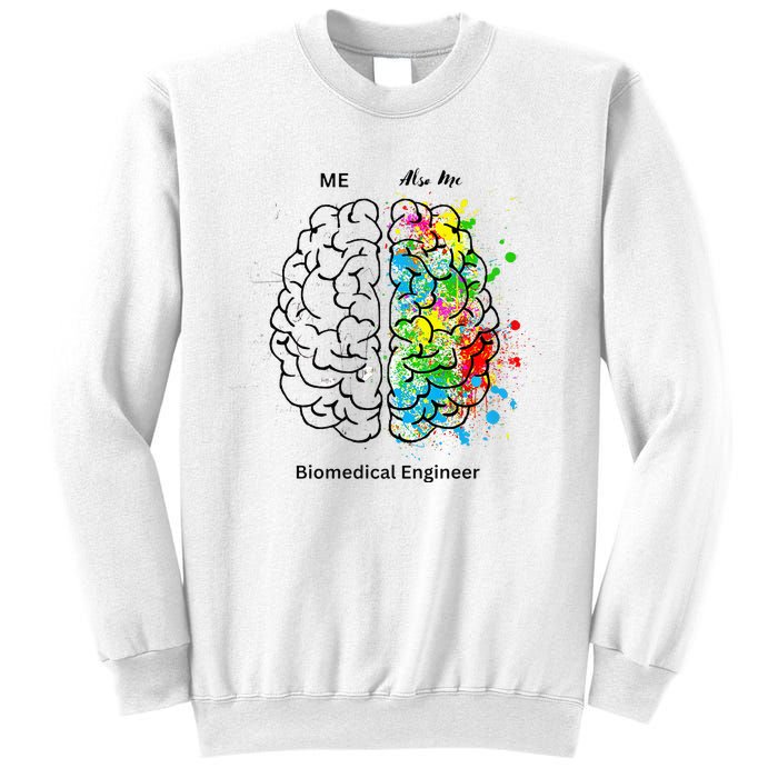 Left Side Right Side Biomedical Engineer Sweatshirt