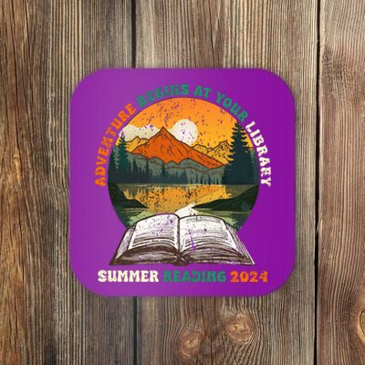 Library Summer Reading 2024 Coaster