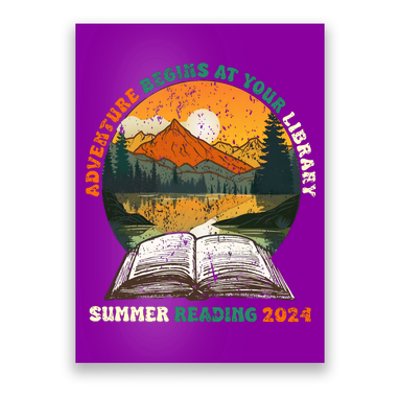 Library Summer Reading 2024 Poster