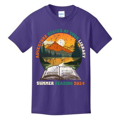 Library Summer Reading 2024 Kids T-Shirt