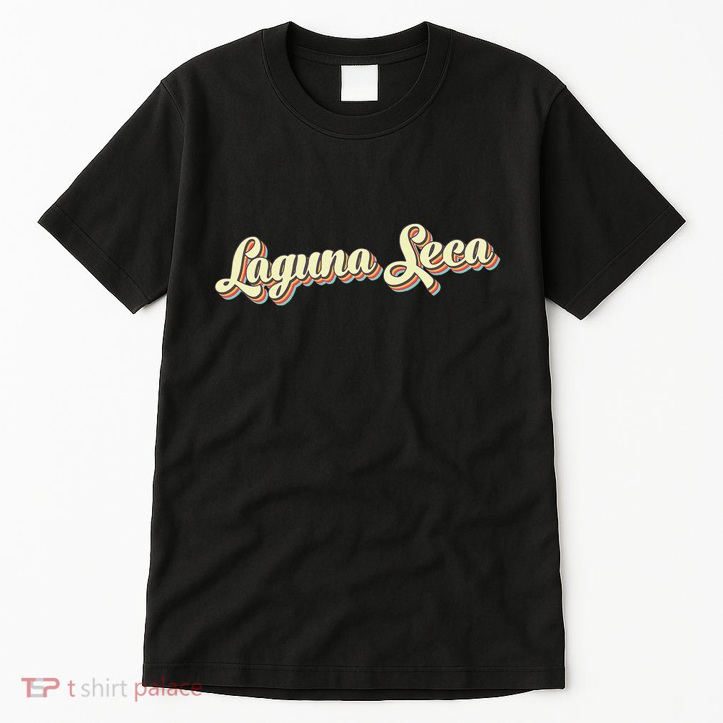 Laguna Seca Retro Art Baseball Font Vintage Tall T-Shirt