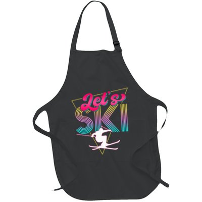 LetS Ski Retro 80s Skiing Party Outfit 90s Skier Costume Apron