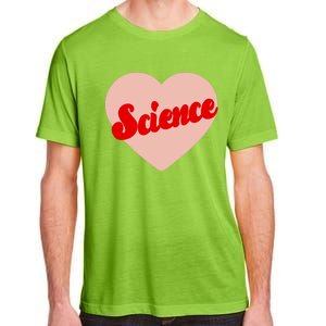 Love Science Retro Heart Adult ChromaSoft Performance T-Shirt