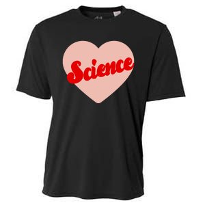 Love Science Retro Heart Cooling Performance Crew T-Shirt