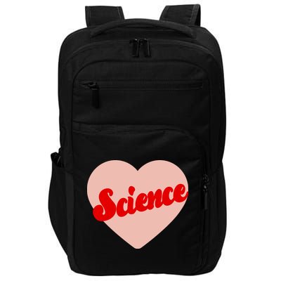 Love Science Retro Heart Impact Tech Backpack
