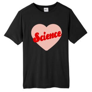 Love Science Retro Heart Tall Fusion ChromaSoft Performance T-Shirt