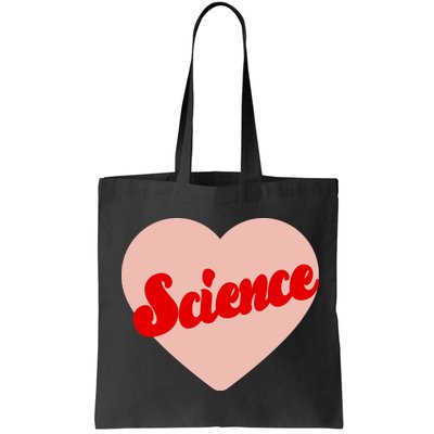 Love Science Retro Heart Bag