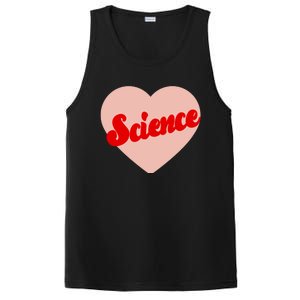 Love Science Retro Heart PosiCharge Competitor Tank