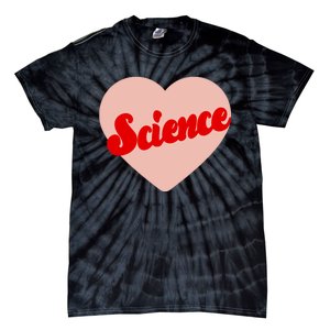 Love Science Retro Heart Tie-Dye T-Shirt