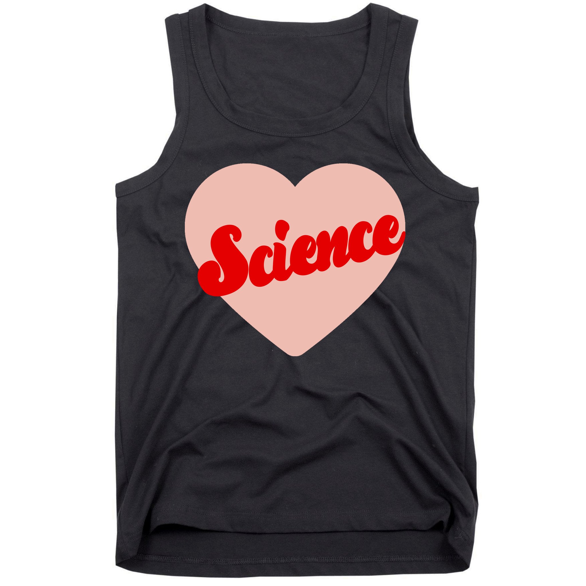 Love Science Retro Heart Tank Top