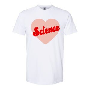 Love Science Retro Heart Softstyle CVC T-Shirt