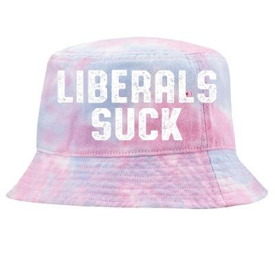 Liberals Suck Republican Conservatives Tie-Dyed Bucket Hat