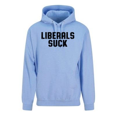 Liberals Suck Republican Conservatives Unisex Surf Hoodie