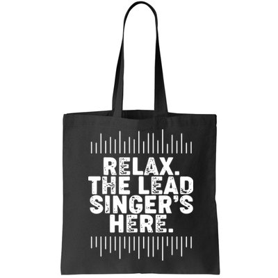 Lead Singer Relax Funny Singer Singing Gift Idea Bag