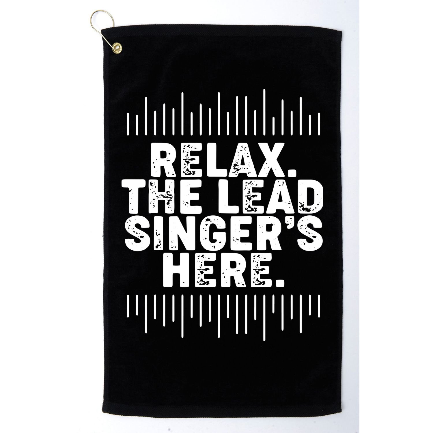 Lead Singer Relax Funny Singer Singing Gift Idea Golf Towel