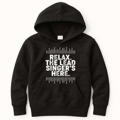 Lead Singer Relax Funny Singer Singing Gift Idea Kids Hoodie