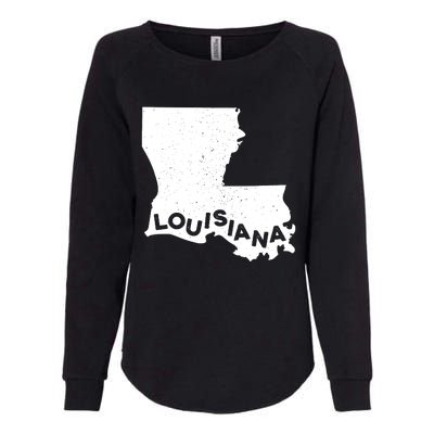 Louisiana Shirts Roots State Map Home Love Pride Womens California Wash Sweatshirt