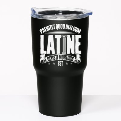 Latin School Roman Culture Latin Saying Manual Latin Tumbler