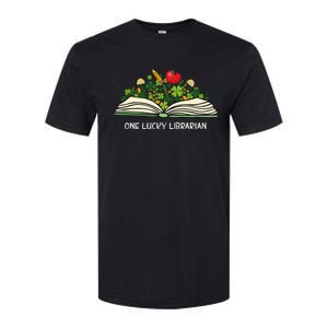 Love Shamrock Reading Teacher Funny St Patricks Day Softstyle CVC T-Shirt