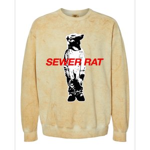 Limited Sewer Rat Franklin Jonas Colorblast Crewneck Sweatshirt