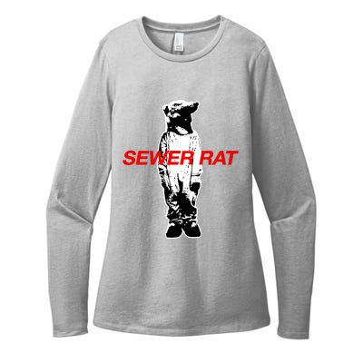 Limited Sewer Rat Franklin Jonas Womens CVC Long Sleeve Shirt