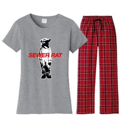 Limited Sewer Rat Franklin Jonas Women's Flannel Pajama Set