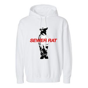 Limited Sewer Rat Franklin Jonas Garment-Dyed Fleece Hoodie