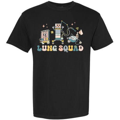 Lung Squad Respiratory Therapist Nurse Pulmonologist Garment-Dyed Heavyweight T-Shirt