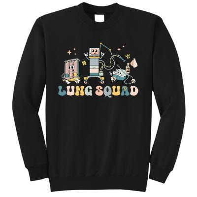 Lung Squad Respiratory Therapist Nurse Pulmonologist Sweatshirt