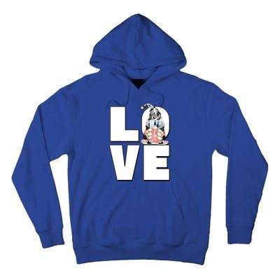 Love Snowboarding Retro Winter Sports Gnome Mom Gift Tall Hoodie