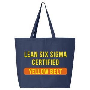 LEAN SIX SIGMA CERTIFIED YELLOW BELT 25L Jumbo Tote