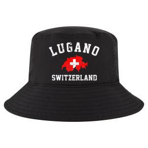 Lugano, Swiss Switzerland Cool Comfort Performance Bucket Hat