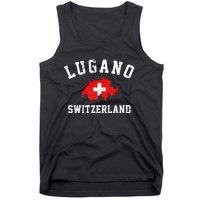 Lugano, Swiss Switzerland Tank Top