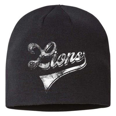 Lions School Sports Fan Team Spirit Mascot Sustainable Beanie