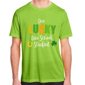 Law School Student St Patrick's Day Irish Shamrock Lawyer Gift Adult ChromaSoft Performance T-Shirt