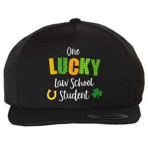 Law School Student St Patrick's Day Irish Shamrock Lawyer Gift Wool Snapback Cap