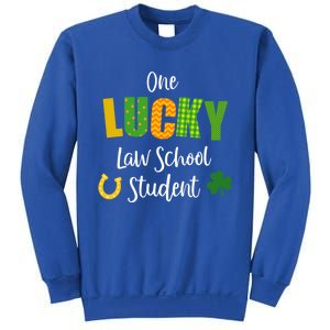 Law School Student St Patrick's Day Irish Shamrock Lawyer Gift Sweatshirt